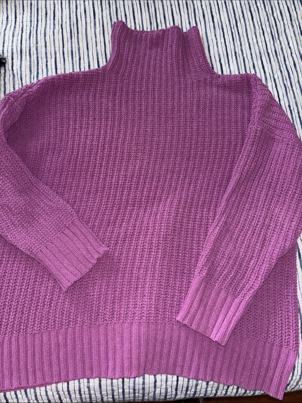 aerie oversized Ribbed Turtleneck Sweater